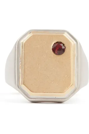 Maison Margiela Chevalier engraved ring