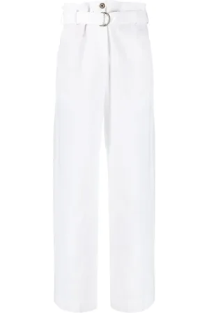 Brunello Cucinelli Belted wide-leg trousers