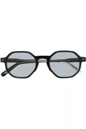 SNOB Tinted geometric-frame sunglasses