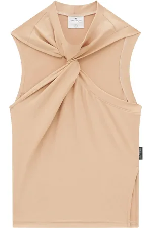 Courrèges One-shoulder cut-out top