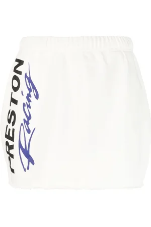 Heron Preston Logo-print elasticated skirt
