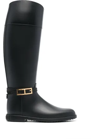 Sergio Rossi Buckle-detail boots