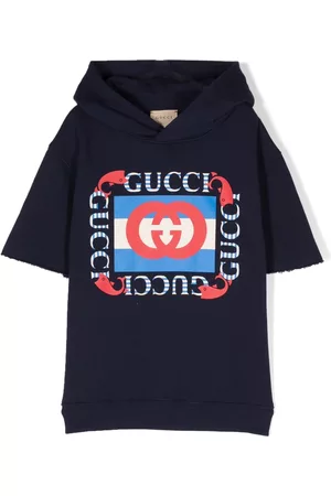 Gucci Boys Hoodies - Graphic-print cotton hoodie