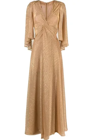 TALBOT RUNHOF Draped-effect gown