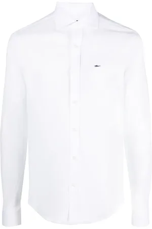 Paul & Shark Linen long-sleeve shirt