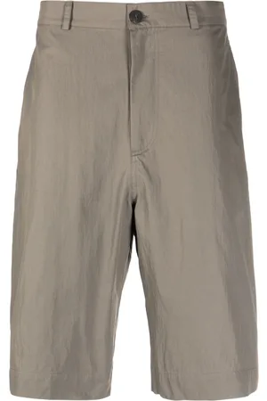 STUDIO NICHOLSON Peak high-waisted shorts