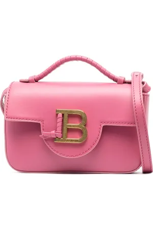 Balmain Mini B-Buzz leather tote bag