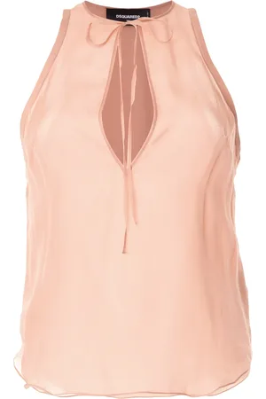 Dsquared2 Sleeveless silk blouse