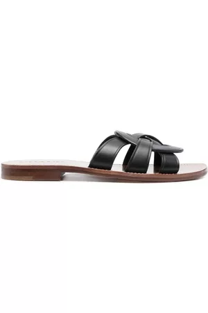 Coach Women Sandals - Issaa leather flat sandals