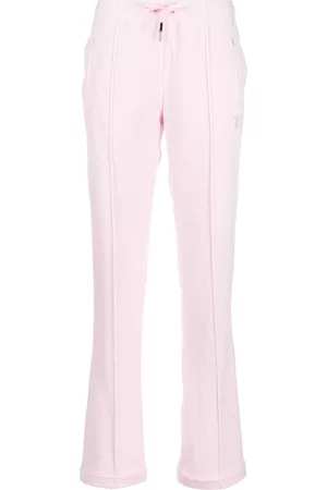 Juicy Couture Women Pants - Rhinestone-embellished velvet track pants
