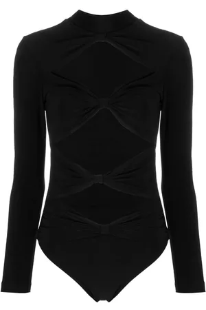 Alchemy Women Long Sleeve - X Lia Aram cut-out long-sleeved bodysuit