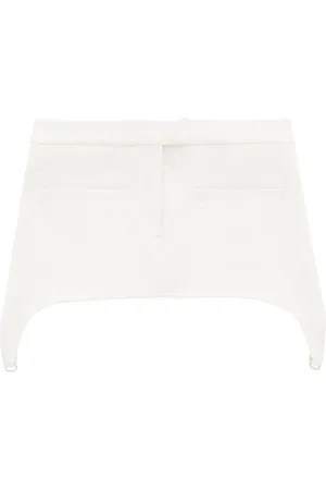 Courrèges Asymmetric mini skirt
