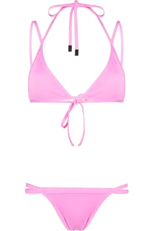 The Attico Strap-detailed bikini set