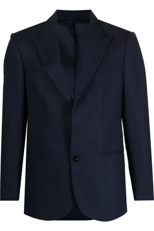 D4.0 English vents virgin wool blazer