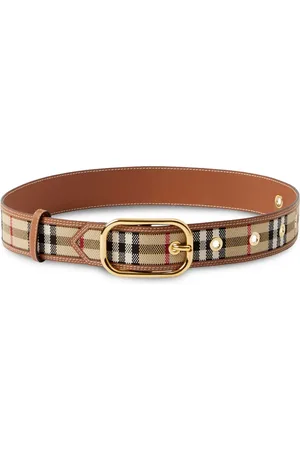 Burberry Vintage Check leather belt
