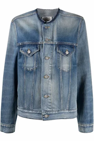 Maison Margiela Collarless denim jacket