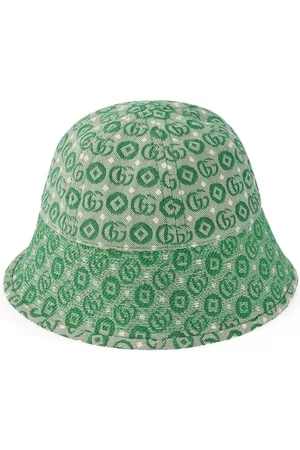 Gucci Hats - Double G jacquard cotton hat