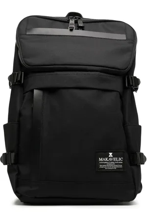 Makavelic Multiple patch pockets logo-detail backpack