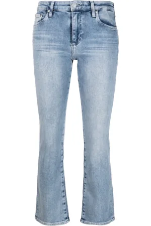 AG Jeans Light wash cropped jeans