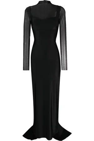 Atu Body Couture Semi-sheer gown
