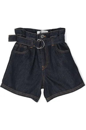 PHILOSOPHY DI LORENZO SERAFINI Belted denim shorts