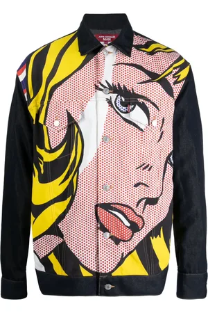 JUNYA WATANABE Pop-art button-up jacket
