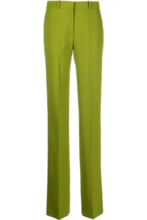 DEL CORE Pressed-crease straight-leg trousers