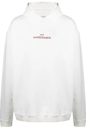 Maison Margiela Logo embroidery hoodie