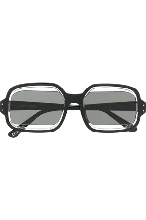 HENRIK VIBSKOV Olga square-frame sunglasses