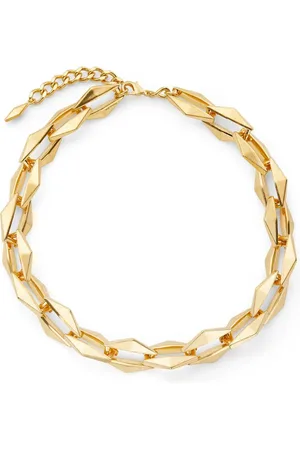 Jimmy Choo Diamond chain-link necklace