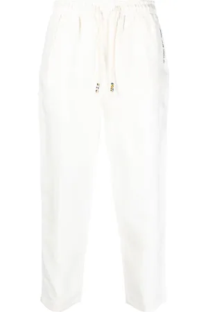 PENINSULA SWIMWEAR Drawstring straight-leg trousers