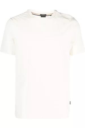 HUGO BOSS Men Short Sleeve - Round-neck cotton T-shirt