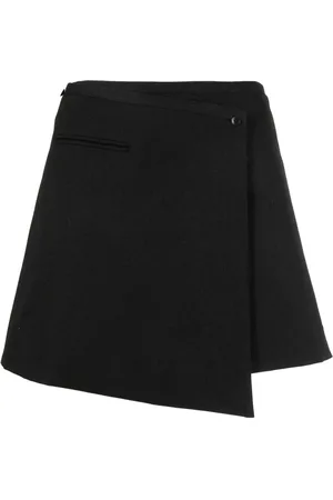 GOODIOUS Asymmetric mini skirt