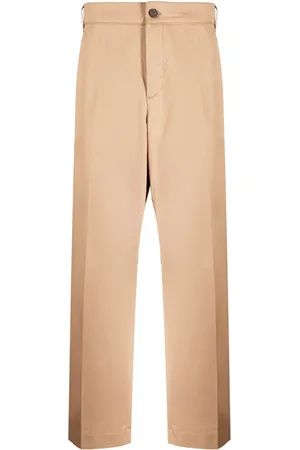 Maison Kitsuné Straight-leg tailored trousers