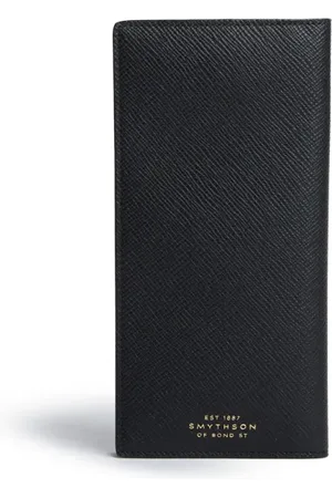 SMYTHSON Panama slim bi-fold leather wallet