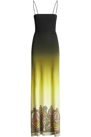 Etro Paisley-print ombré-effect dress