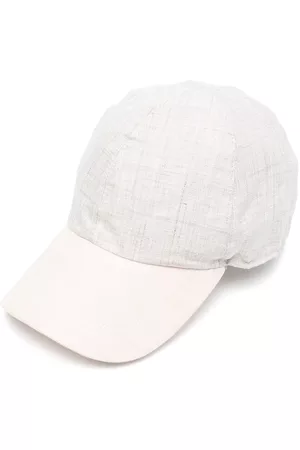 ELEVENTY Men Caps - Mélange-linen baseball cap