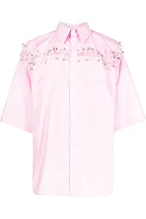 Natasha Zinko Box safety-pin detail shirt