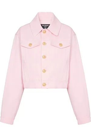 Balmain Cropped denim jacket