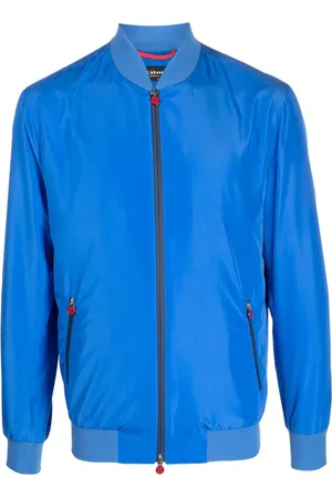 Kiton Logo-plaque bomber jacket