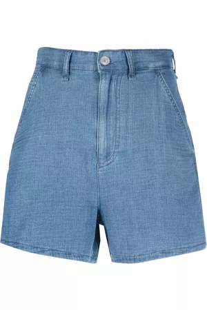 Emporio Armani Women Jeans - High-waisted denim shorts