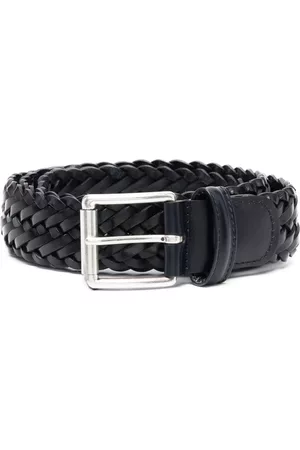 Anderson's Men Belts - Interwoven-design leather belt