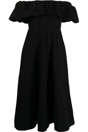 SEA Leona cotton midi dress