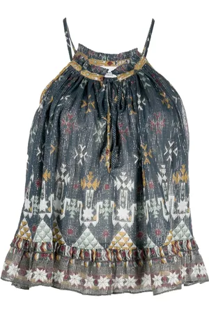 Isabel Marant Fabino graphic-print top