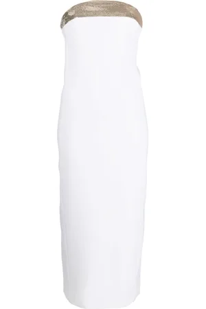 GENNY Sequin-embellished midi dress