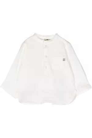 BONTON Baby Tunics - Patch-pocket cotton tunic top