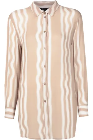 Armani Exchange Stripe-print buttoned shirt