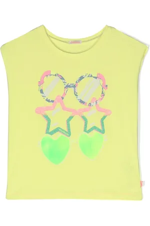 Billieblush Graphic-print cotton tank top