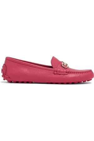 Salvatore Ferragamo Buckle-detail leather loafers