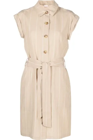 Liu Jo Belted-waist shirt dress